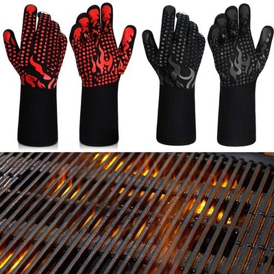 Hitzebest?ndige Kochhandschuhe zum Grillen Backen und f��r K��chenaufgaben