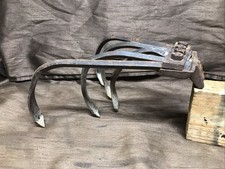 Vintage Old 5 TINE Push Plow CULTIVATOR GARDEN ATTACHMENT Garden Art