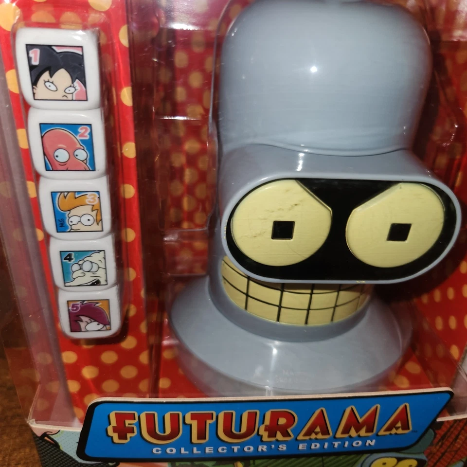 Hasbro Yahtzee Futurama Collectors Edition Bender 2012 *BRAND NEW FACTORY SEALED - Image 3 of 4