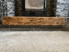 Hand Crafted RUSTIC SOLID OAK MANTEL BEAM Log Burner Mantle FIREPLACE 4x6”