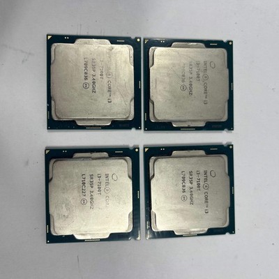 Intel i3-7100T 3.40GHz Dual Core SR35P 4 Thread LGA 1151 Not Read