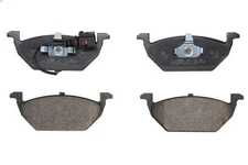 Brake pad set, disc brake Breck 23131 00 702 10 for A2 (8Z0) 1.4 2000-