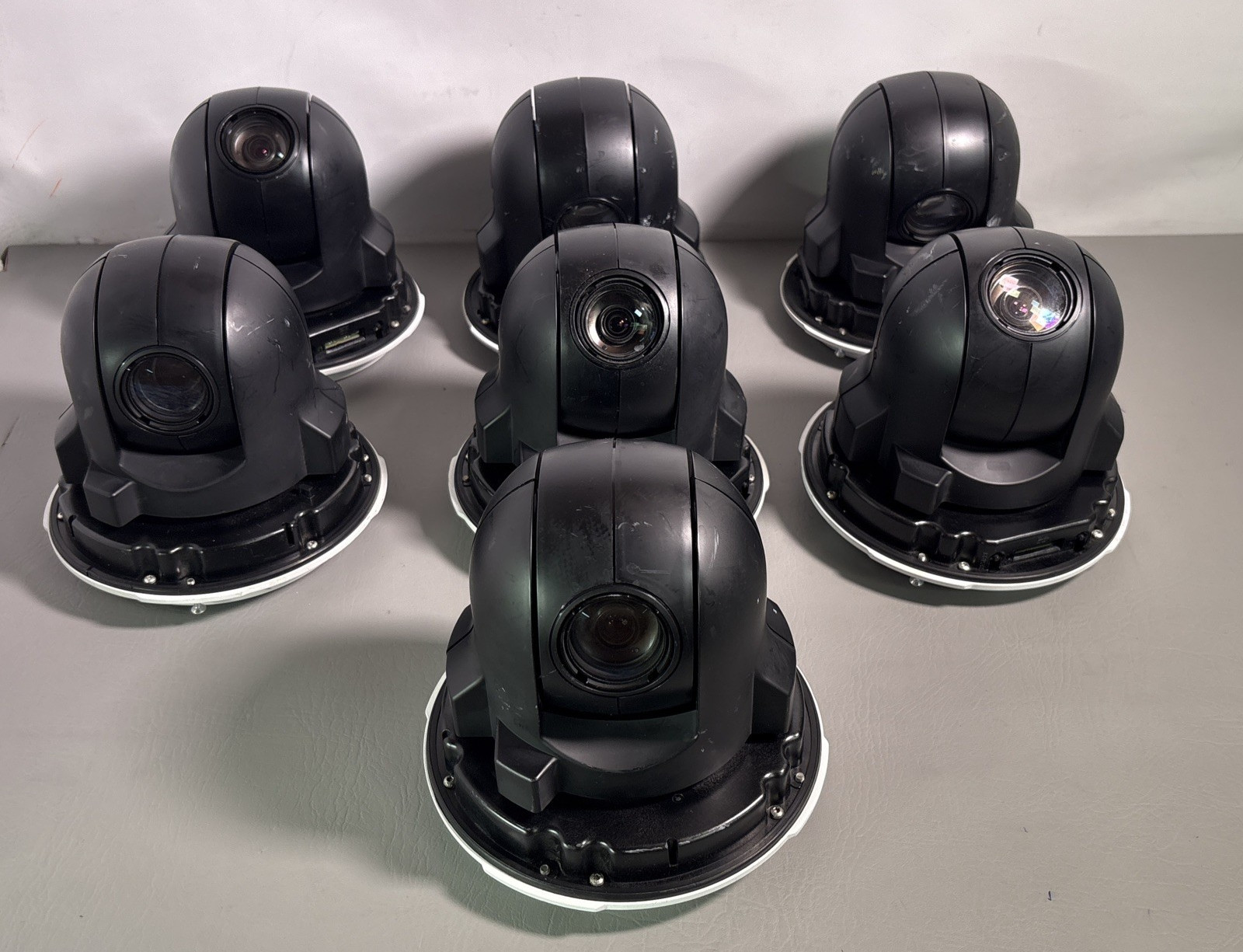 Lot of 7x Axis Communications P5534 60HZ PTZ Dome Network Camera 0314-001-03