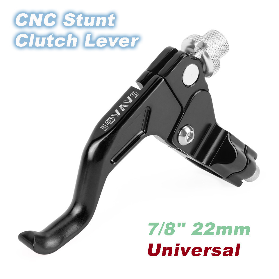 Short CNC Stunt Clutch Lever for 7/8