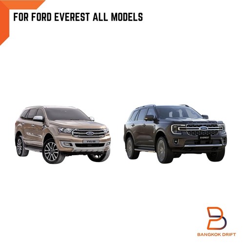 EVEREST BLACK HOOD 3D ACRYLIC LOGO EMBLEM BADGE LETTER FIT FORD SUV TEMPLATE 3M - Picture 5 of 5