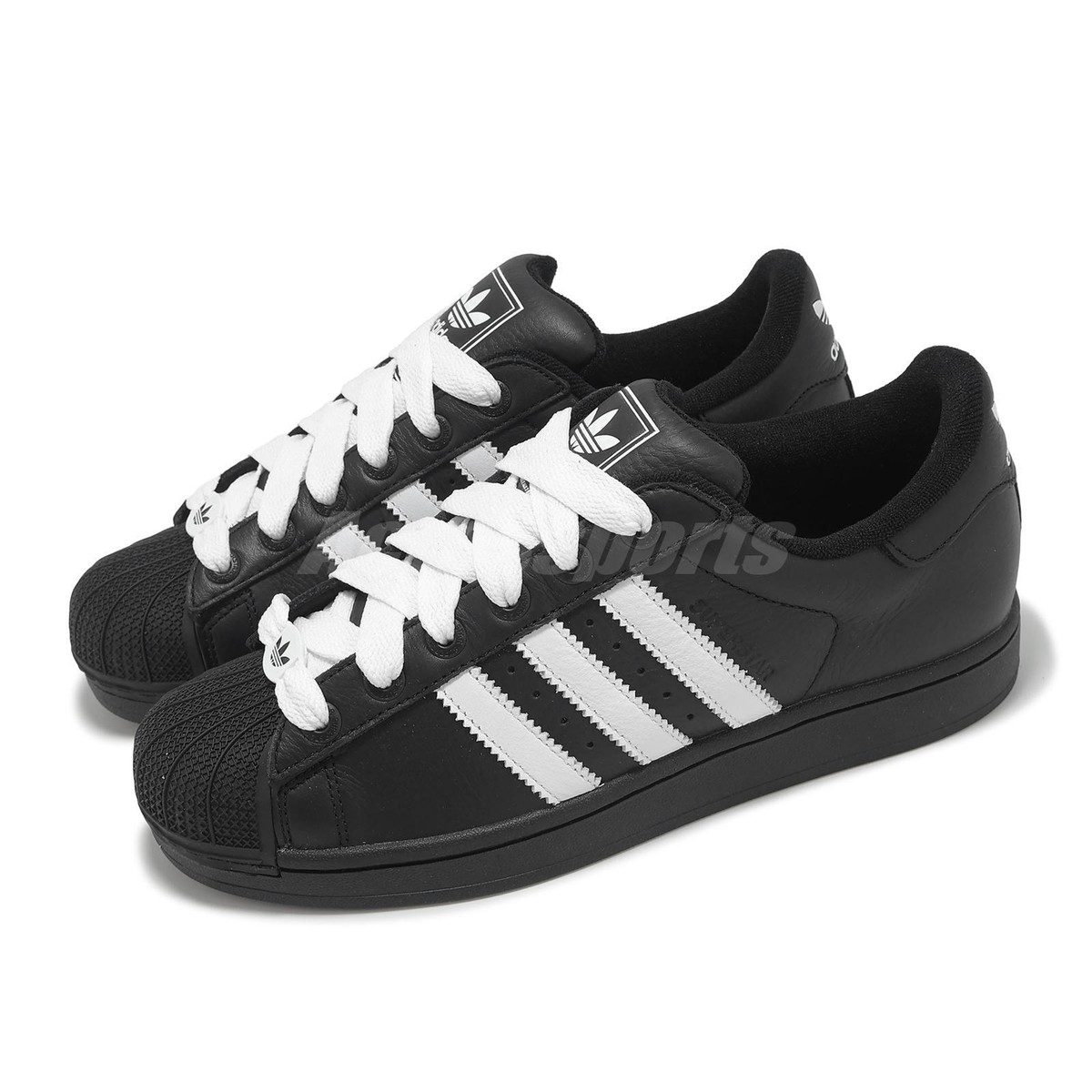 adidas Originals Superstar II Black White Men Casual Lifestyle Shoes  JI3538