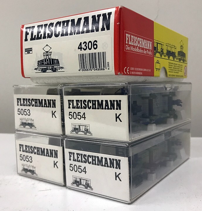 FLEISCHMANN HOゲージ　9台セット Fleischmann #6306set Rack & Pinion Passenger Train set (HO