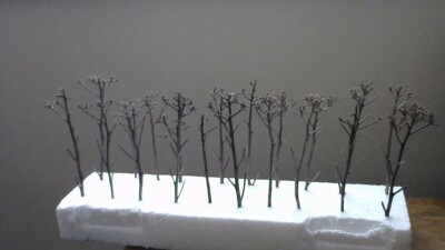 HO Scale Dead Trees 5 Inches to 6 Inches Tall (Lot of 5 Trees) | eBay