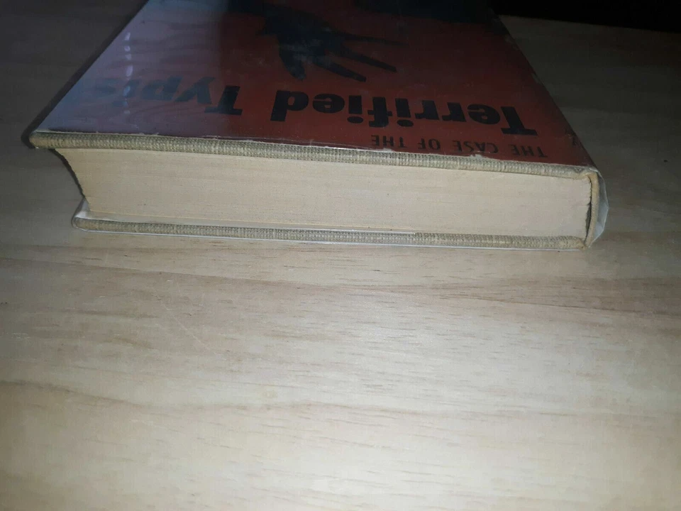1956 The Case Of The Terrified Typist by Erle Stanley Gardner Hardcover With DJ Foto 4 de 4
