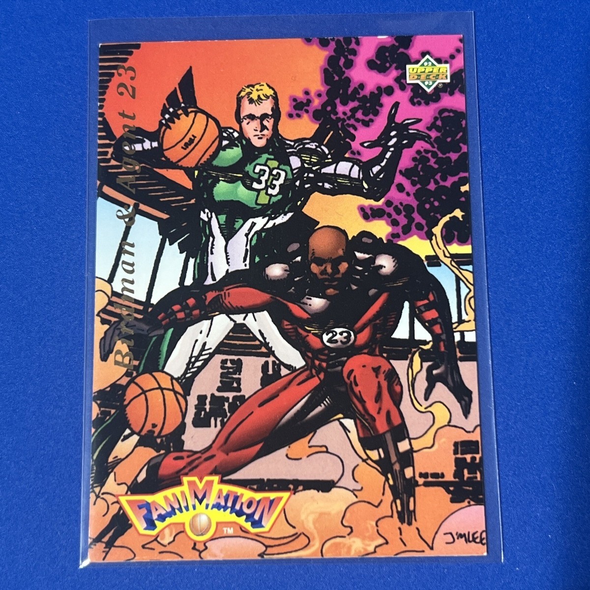 TEN・BUY屋〜必見！NBA★「Jordan」と★「Bird」のカードセット！ 1992-93 Upper Deck Fanimation Michael Jordan Agent 23 & Birdman