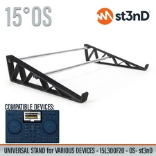UNIVERSAL STAND for SYNTHS / CONTROLLERS / FX - 15° - Open Style - 15L300F20 -