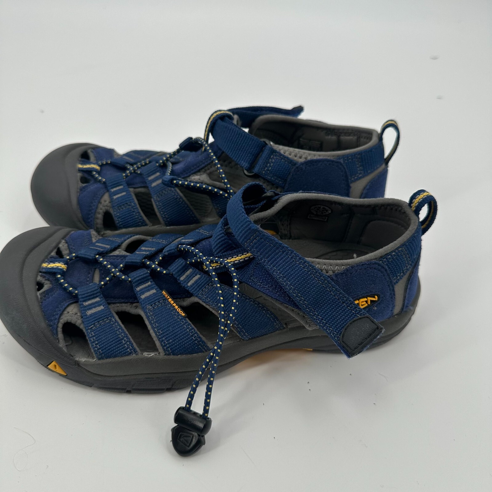 Sandali da trekking Keen Newport H2 bambini 6 blu originali facili elastici cinch 1009962