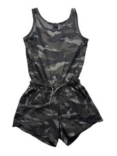 Athleta Girl Camo Print Sleeveless Romper XS/6 7499