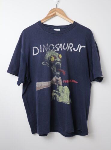 T-shirt vintage dinosaure jr 1994 XL Nice Man Tag sous licence  - Photo 1 sur 12