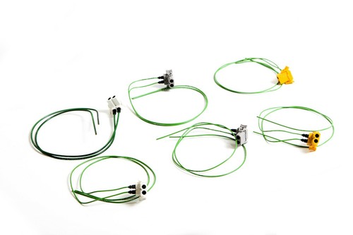 BMW E34 Euro Ellipsoid Smiley Headlight connectors plugs wiring pigtails 535 540 - Picture 6 of 8