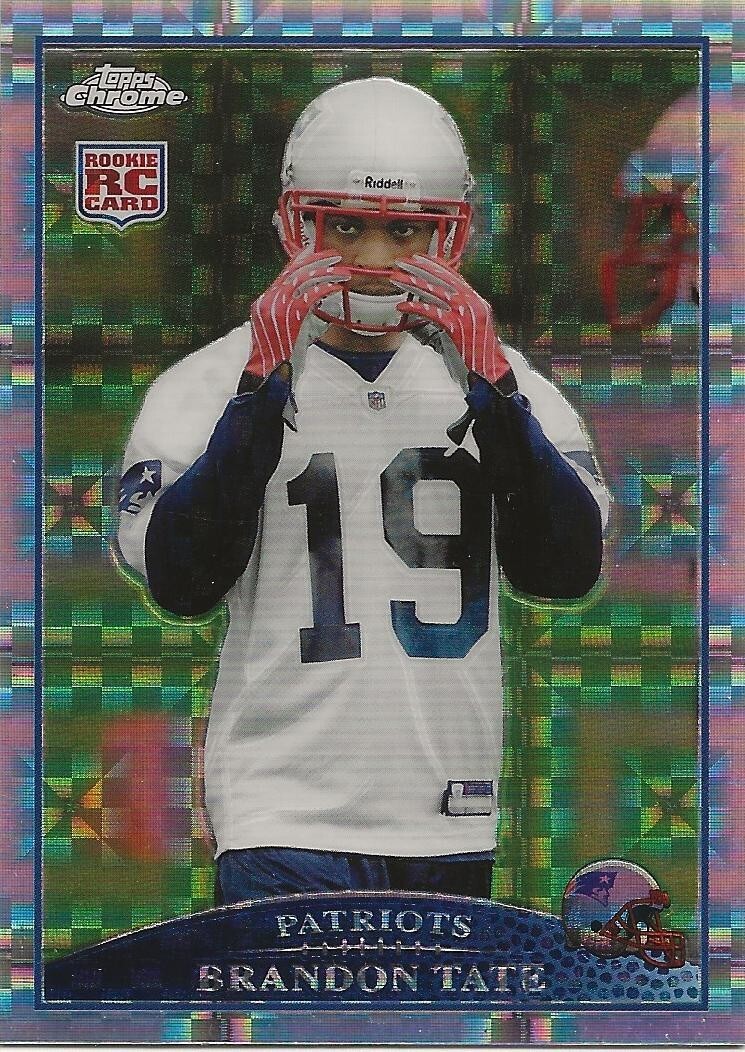 Brandon Tate Topps Chrome #TC123 Xfractor