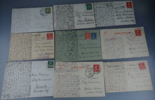 Interesting 9 Autographs of Fritz Heinemann Sculptor from 1930 to 1932 (95760)