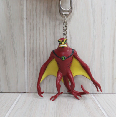 Ben 10 Alien Force Jet Ray key chain figure