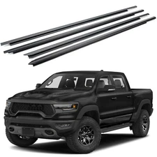 Window Moulding Belt Glass Sweep Felt Trim Seal Weather Stripping Kit Fit for...