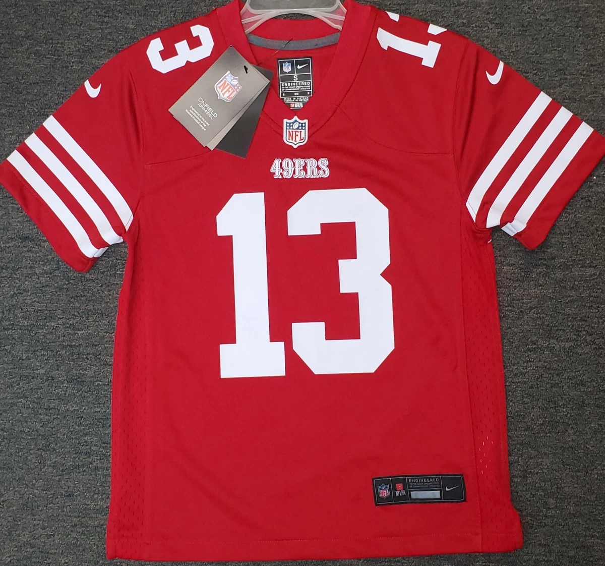 SAN FRANCISCO 49ERS BROCK PURDY #13 NIKE AUTHENTIC GAME YOUTH S SAN FRANCISCO 49ERS BROCK PURDY #13 NIKE AUTHENTIC GAME YOUTH S