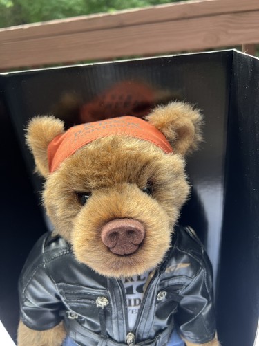 HARLEY-DAVIDSON 2013 MOTORCYCLE 110TH ANNIVERSARY 14” LIMITED EDITION TEDDY BEAR - Picture 6 of 24