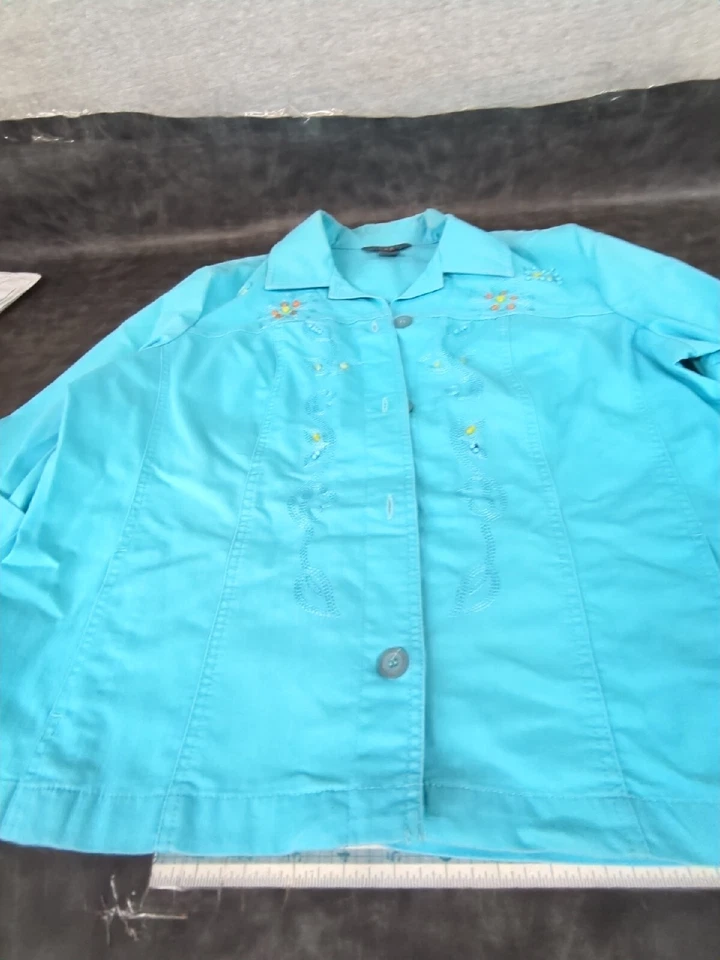 Vestido Koret Traje de Negocios Pantalones y Chaqueta Azul Mujer Talla 12 Xl Foto 2 de 4