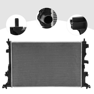 Radiator without Oil Cooler for Ford Bronco Sport 2021 2022 2023 L3 1.5L L4 2.0L