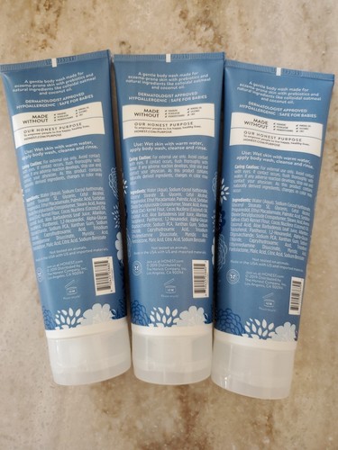 3 X The Honest Company Soothing Therapy For Eczema Prone Skin 8 Oz Skin Care - Picture 2 of 6