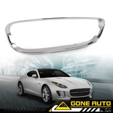 Front Bumper Grille Surround Molding Chrome Fit For 14-17 Jaguar F-Type T2R5053