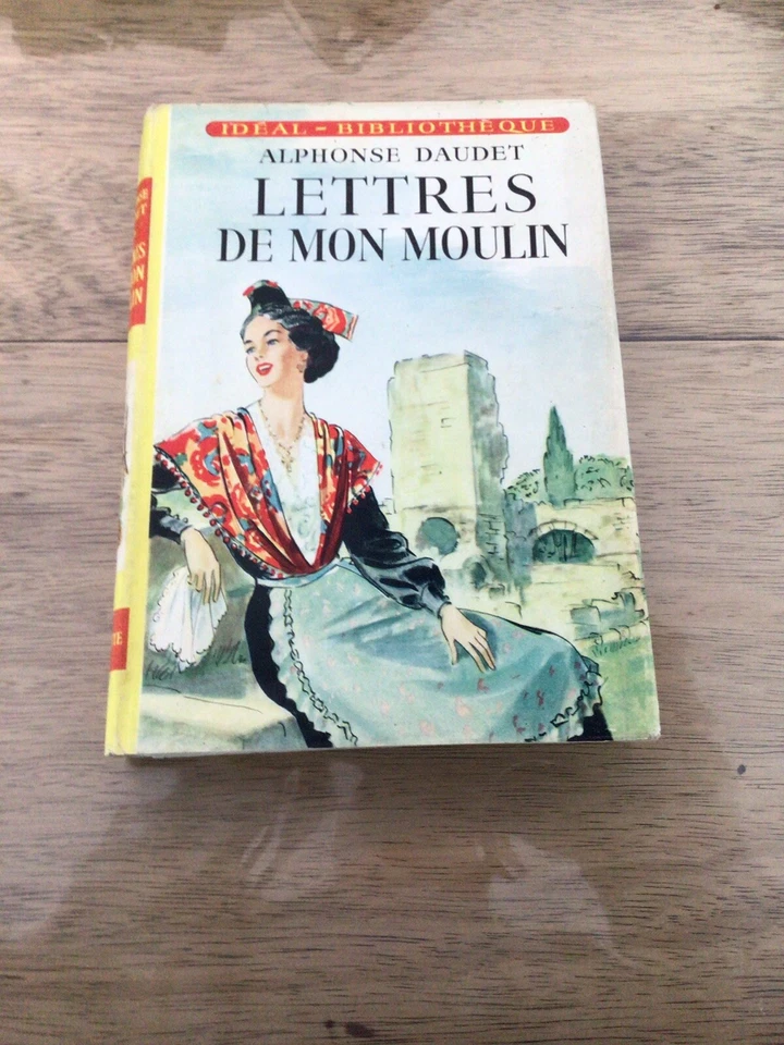 IDEAL-BIBLIOTHEQUE N°24/A.DAUDET/LETTRES DE MON MOULIN 1956 Jaquette - Photo 1/1