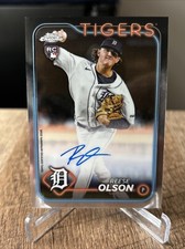 2024 Topps Chrome Reese Olson Auto RC Tigers RA-RO