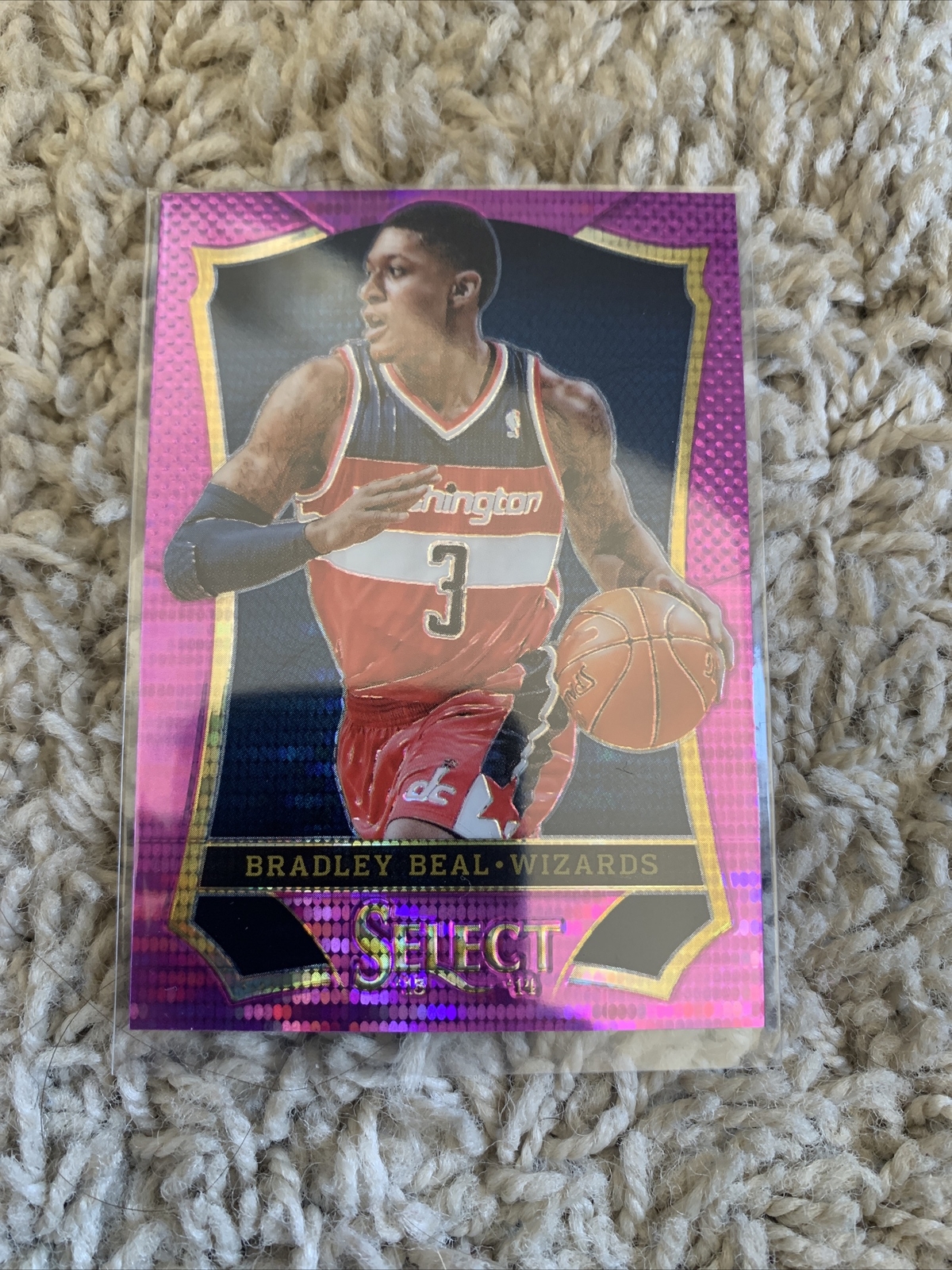 2013-14 Panini Select Purple Prizm Bradley Beal 69/99 🔥