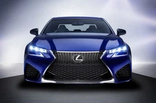 Lexus GS-F Blue Car High Res Wall Decor Print - Poster 20x30