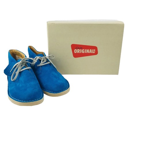 Clarks Originals Mens Weaver Oxfords Lace Up Shoes Teal  display picture 1