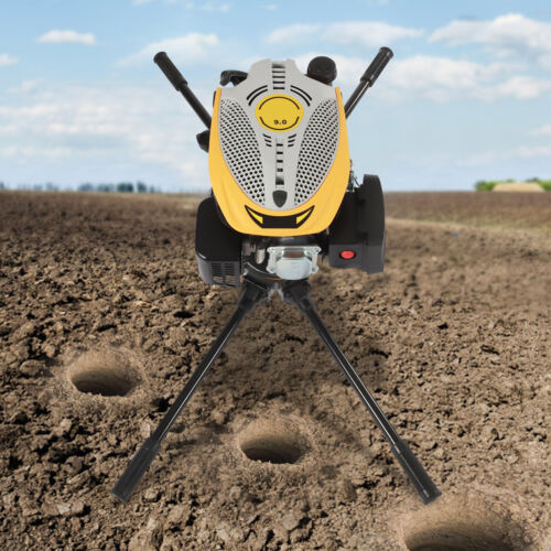223CC 9HP Post Hole Digger Earth Digging Machine 4 Stroke Hole Diggers