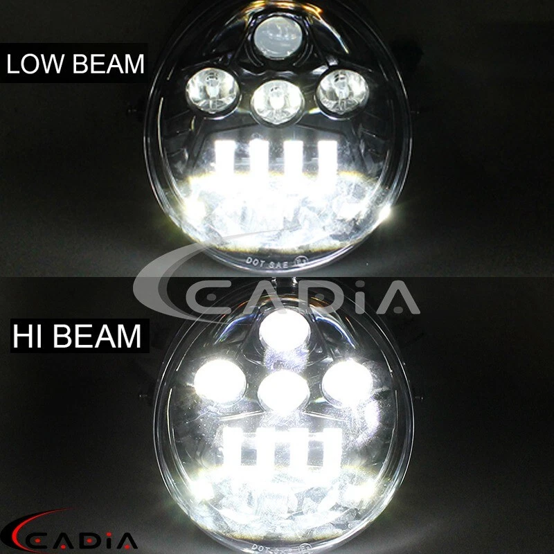 Faro LED haz alto/bajo DRL para Harley V-Rod Street Rod Muscle VRSCF Night Rod Foto 2 de 4