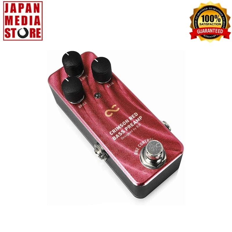 One Control Crimson Red Bass Preamp Made in Japan | eBay