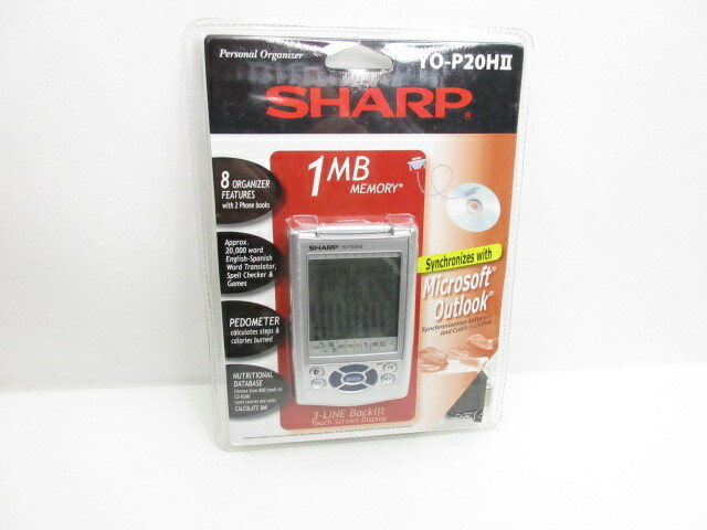 Organizador electrónico personal con memoria Sharp YO-P20HII MB