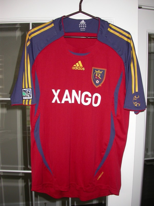 Real Salt Lake 2007 Game/Match Used/Match Worn MLS Adidas Soccer Jersey - Talley