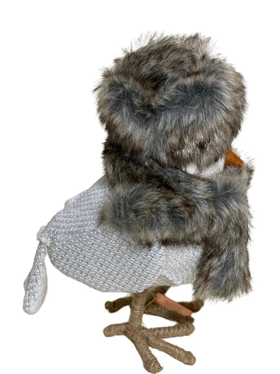Target 2016 Blizzard Spritz Bird Faux Fur Hat and Scarf Winter