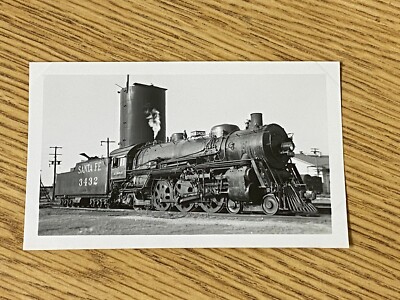 Santa Fe Railway Steam Engine Locomotive 3432 Vintage Photo ATSF | eBay