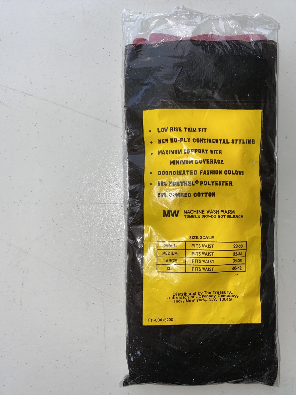 Vintage JCPenney Mens Brief Low Rise Continental Brie… Gem