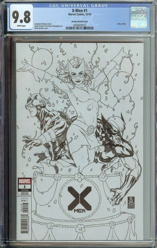X-Men #1 CGC 9.8 Brooks Sketch Variant #645