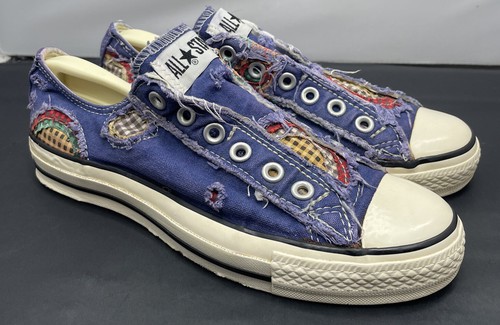 converse denim slip on