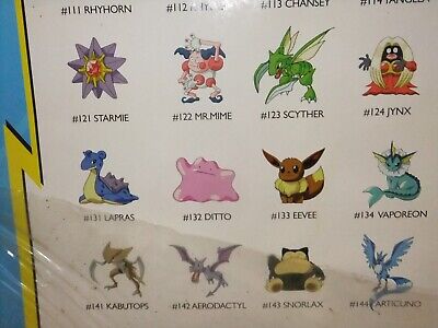 1995 POSTER - NEW - POKEMON - GOTTA CATCH 'EM ALL!