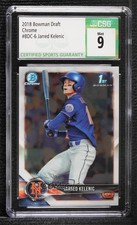 2018 Bowman Draft Chrome Jarred Kelenic (Blue Jersey) #BDC-6 CSG 9 Mint et6