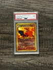 Pokemon PSA 9 Japanese Charizard Reverse Holo SWIRL Neo 2 Premium File Promo