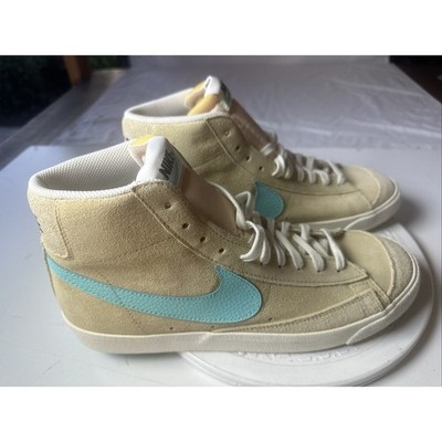 New! Nike Blazer Mid 77 Tan Blue 12M FJ4414-200