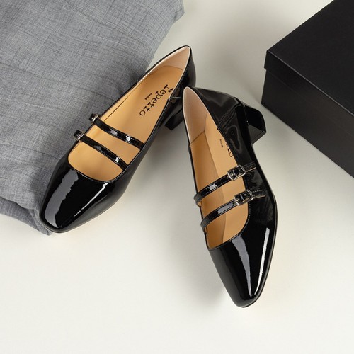 Repetto French Retro Ballet Shoes Women Flat Patent Leather Mary Jane Shoes - Picture 13 of 16