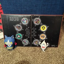 Yo-Kai Watch  Binder 6 Medallion 2 Figures Toys Game